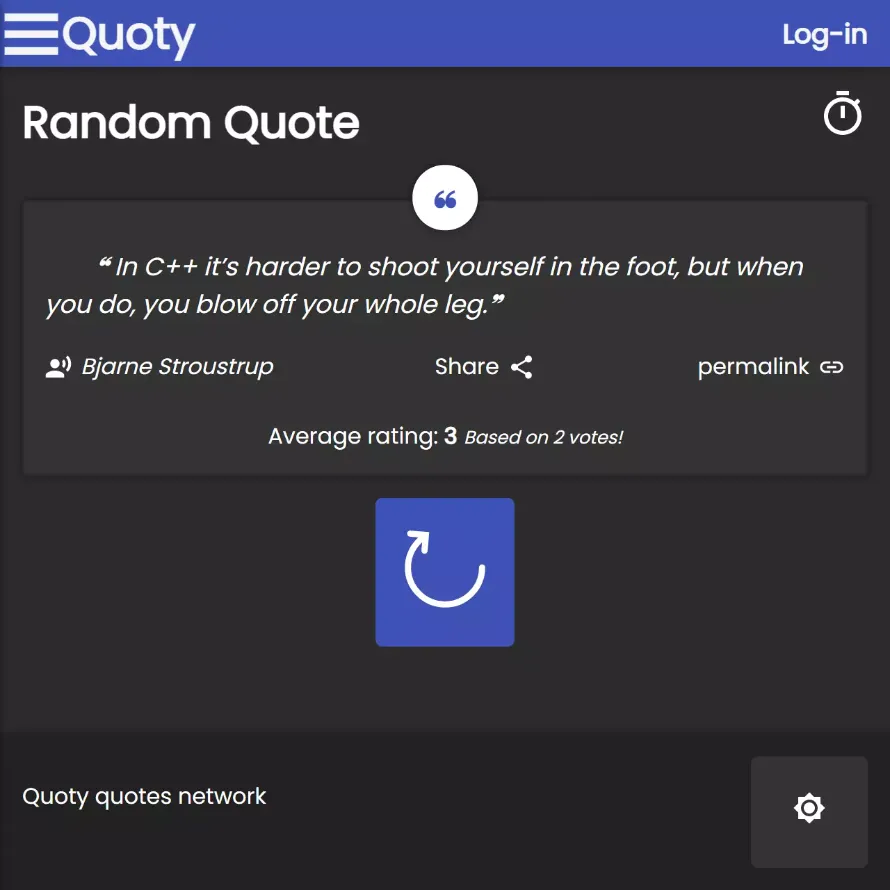 quoty project